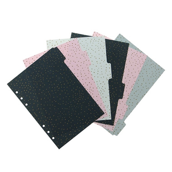 Imagem de SEPARADORES FILOFAX PARA ORGANIZER CONFETTI A5 (132700)