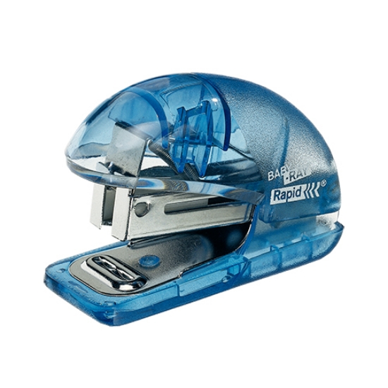 Imagem de AGRAFADOR MINI 24/6 RAPID F4 BABY-RAY (10F) + CX.AGRAFES