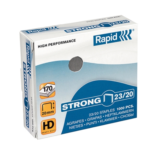 Imagem de CX.1000 AGRAFES 23/20 RAPID HEAVYDUTY (20599805)