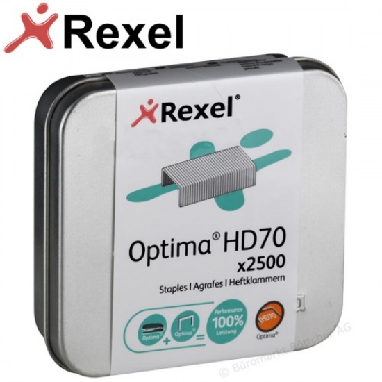 Imagem de CX.2500 AGRAFES Nº70 REXEL OPTIMA HD70 (CX. METÁLICA)