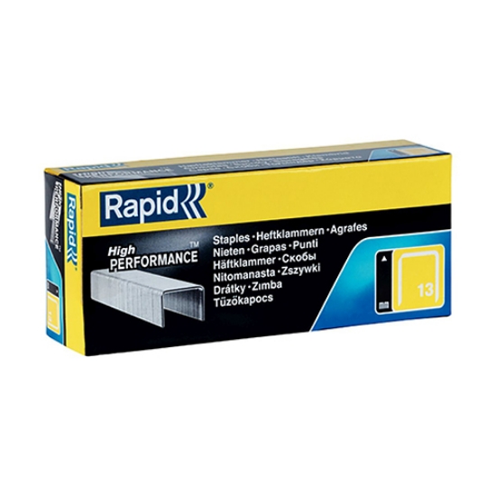 Imagem de CX.5000 AGRAFES 13/6 RAPID PISTOLAS R13/R23/R33 (11830700)