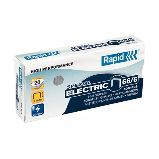 Imagem de CX.5000 AGRAFES 66/6 MAQ.ELECTRICA RAPID (11740800)