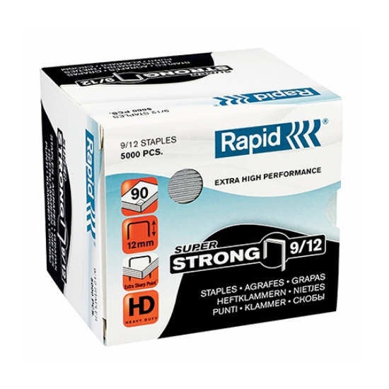 Imagem de CX.5000 AGRAFES 9/12 RAPID HEAVYDUTY (24871400)