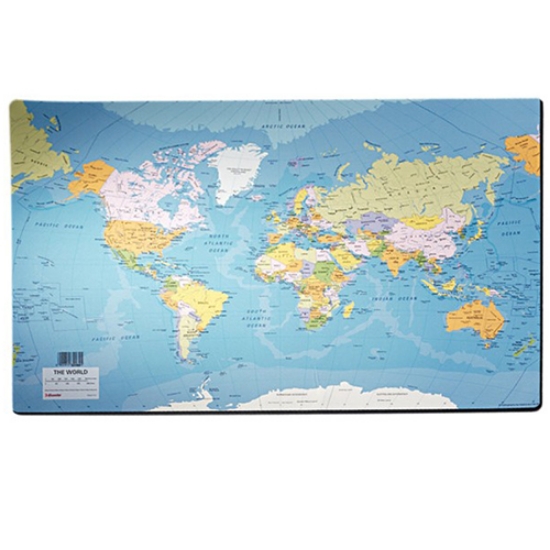 Picture of BASE SECRETARIA ESSELTE 41X54CM C/MAPA MUNDO REF.32184