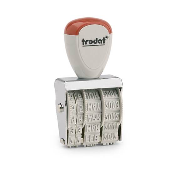 Imagem de DATADOR TRODAT MANUAL 1020 BORRACHA CX. METAL 5MM