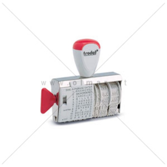 Imagem de DATADOR TRODAT MANUAL 1117 BORRACHA C/DIZERES 4MM