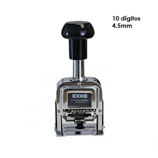 Picture of NUMERADOR AUTOM. EXXO METAL 10 BANDAS 4.5MM (40210)