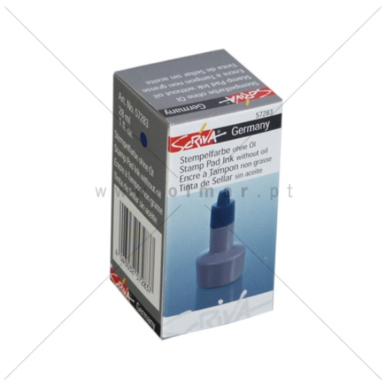 Imagem de TINTA CARIMBO BORRACHA SCRIVA VERMELHO 57282 (FRASCO 28ML)