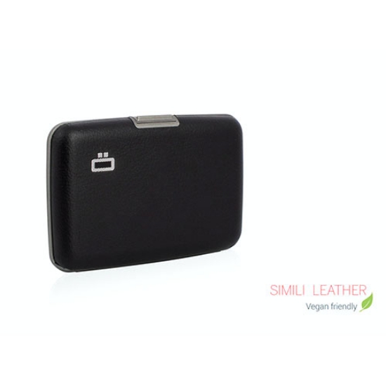 Imagem de CARTEIRA OGON STOCKHOLM SEMI-PELE PRETA (ST-S-BLACK)