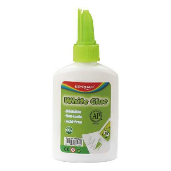 Imagem de FRASCO COLA BRANCA KEYROAD COM APLICADOR 60GR (KR971294)