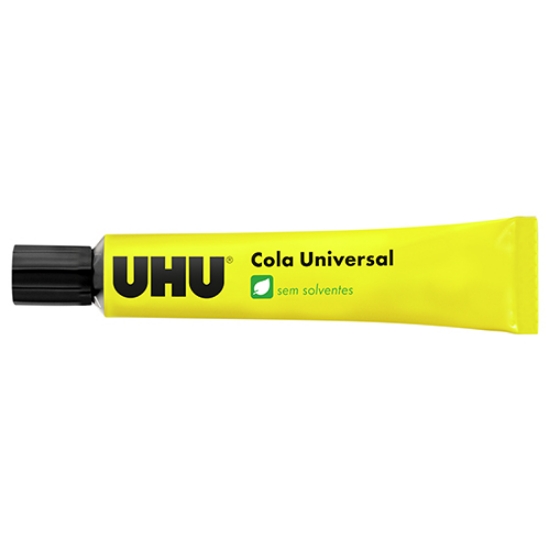 Imagem de TUBO COLA UNIVERSAL SEM SOLVENTES 20GR UHU (34315)