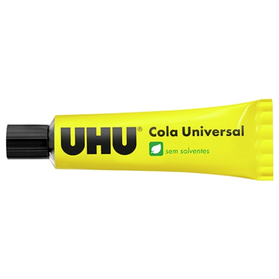 Imagem de TUBO COLA UNIVERSAL SEM SOLVENTES 35GR UHU (33905)