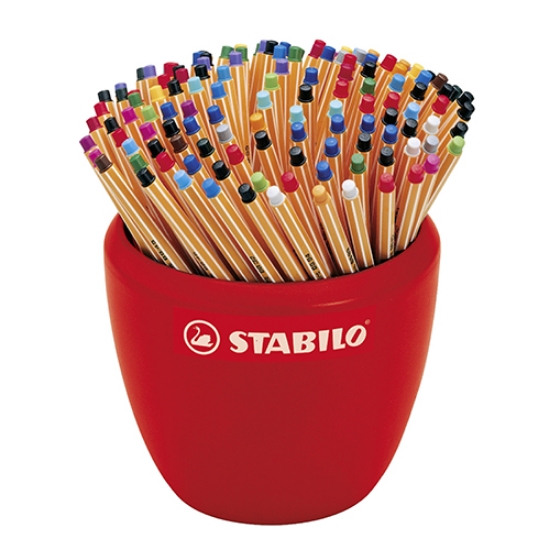 Picture of EXP.150 MARC. FIBRA STABILO POINT 88/150-2 FINELINER 0.4MM