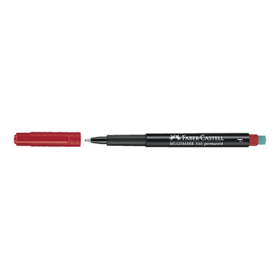 Imagem de MARC. ACETATO/CD FABER-CASTELL OH LUX F VERMELHO 1513-21