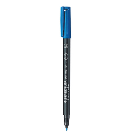 Imagem de MARC. ACETATO/CD STAEDTLER LUMOCOLOR M AZUL 317-3
