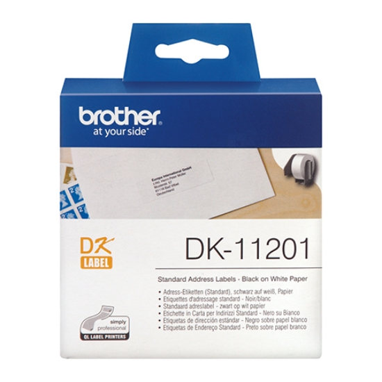 Picture of RL. ETIQ. BROTHER ENDEREÇO STD 29X90MM DK-11201 (400UDS)