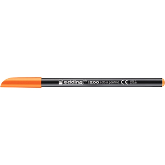 Imagem de MARC. FIBRA EDDING 1200 LARANJA FLUOR. 66 (PONTA REDONDA)