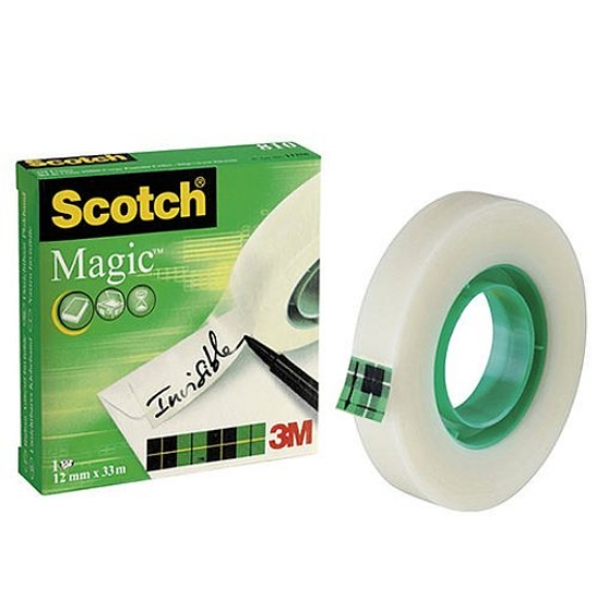 Imagem de RL. FITA ADES. 12MMX33MT 3M SCOTCH 810 MAGIC INVISIVEL