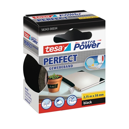 Imagem de RL. FITA ADES. TESA BAND 56343 38MMX2.75MT PRETA