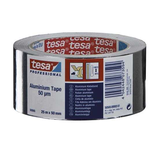 Imagem de RL. FITA ADES. TESA METAL 63652 ALUMINIO (50MMX25MT)