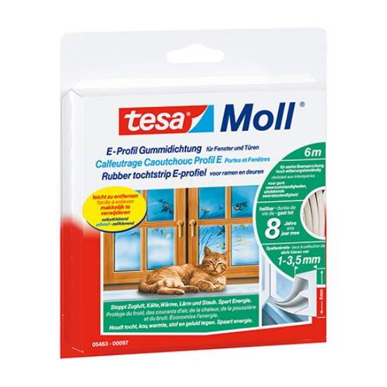 Imagem de RL. FITA ADES. TESAMOLL PERFIL E 05463 BRANCA (9MMX6MT)