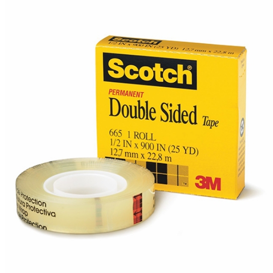 Imagem de RL. FITA BI-ADES. 12MMX22.8MT 3M SCOTCH REF.665