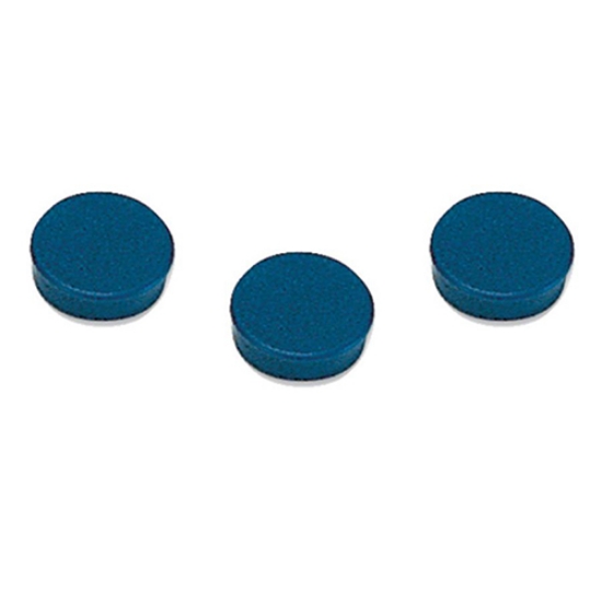 Imagem de PACK 10 BOTÕES MAGNÉTICOS REDONDOS 10MM AZUL