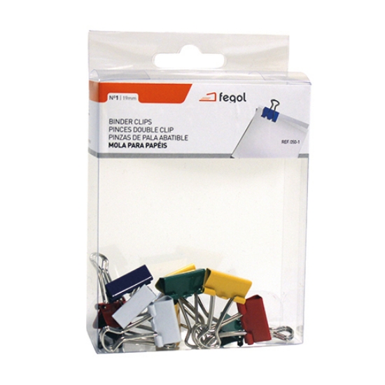 Imagem de BLT.12 MOLAS MULTIUSOS CORES FEGOL Nº1 19MM (050-1)