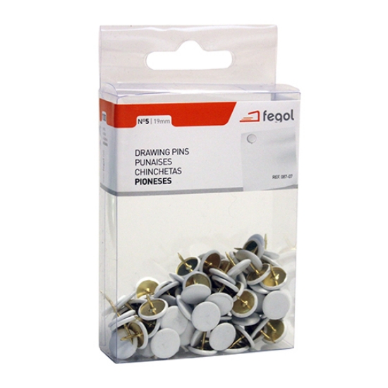 Imagem de CAIXA 100 PIONESES FEGOL REVESTIDOS BRANCOS (087-07)