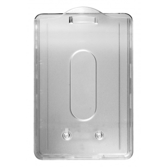 Imagem de CAIXA 100 PORTA-CARTÕES RÍGIDO TRANSPARENTE IDS78V VERTICAL