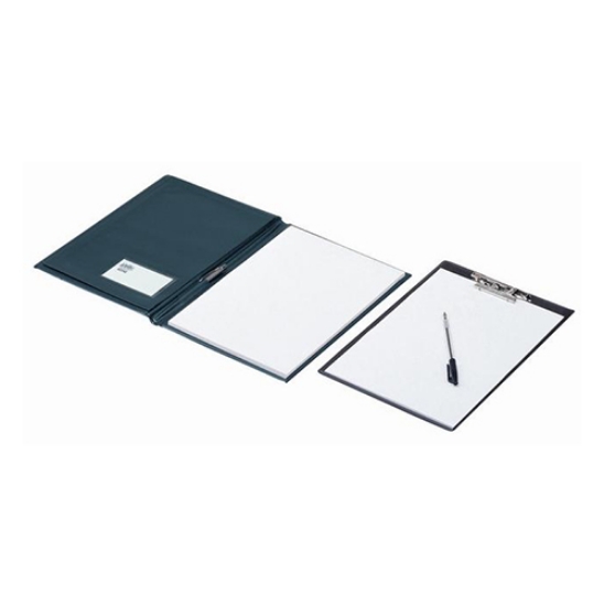 Imagem de PRANCHETA A4 FORRADA C/MOLA TRIPLEX ROMA 245 PRETA