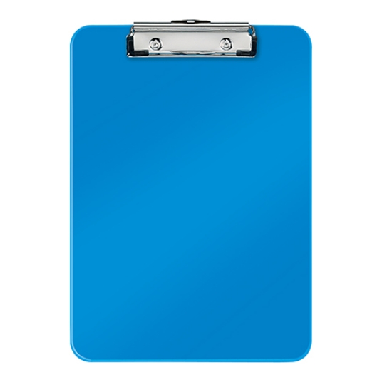 Imagem de PRANCHETA A4 PLÁSTICO COM MOLA LEITZ WOW 3971 AZUL METÁLICO