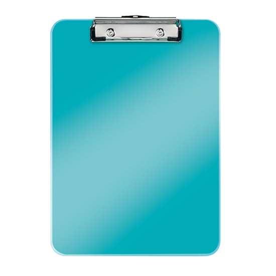 Imagem de PRANCHETA A4 PLÁSTICO COM MOLA LEITZ WOW 3971 TURQUESA METÁLICO