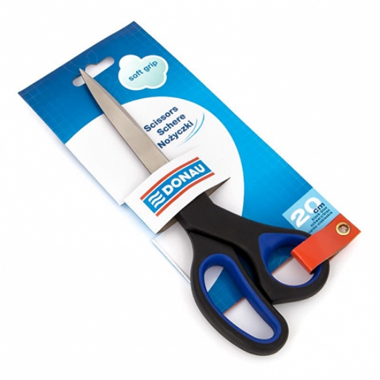 Picture of TESOURA 8" (20CM) ESCRITÓRIO COM CABO PLÁSTICO DONAU 20CM