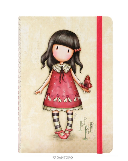 Imagem de BLOCO NOTAS GORJUSS TIME TO FLY COM ELÁSTICO (230EC47)