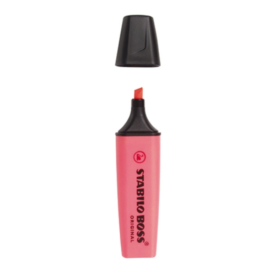 Picture of MARCADOR FLUORESCENTE STABILO BOSS 70/40 VERMELHO
