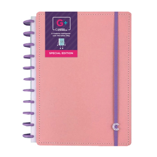 Picture of CADERNO INTELIGENTE - CADERNO GRANDE A4 G+ ROSA PASTEL