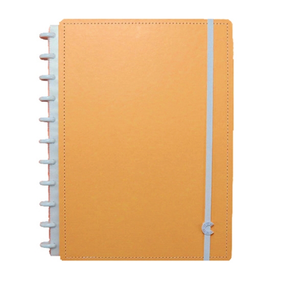 Imagem de CADERNO INTELIGENTE - CADERNO GRANDE A4 LARANJA PASTEL