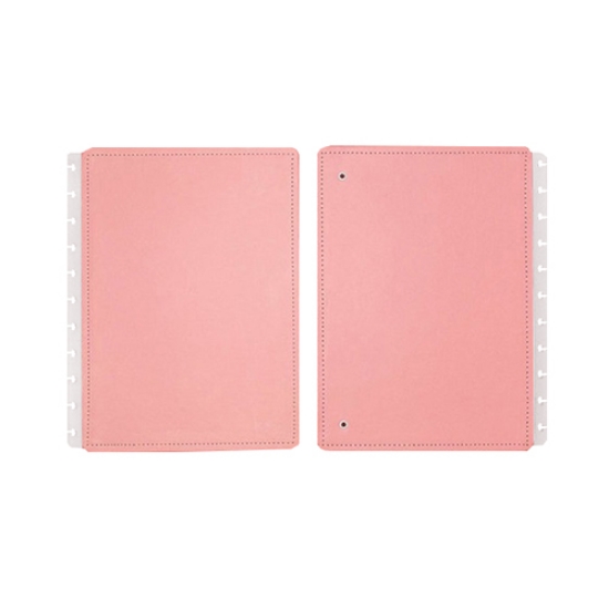 Picture of CADERNO INTELIGENTE - CAPA/CONTRACAPA A5 ROSA PASTEL