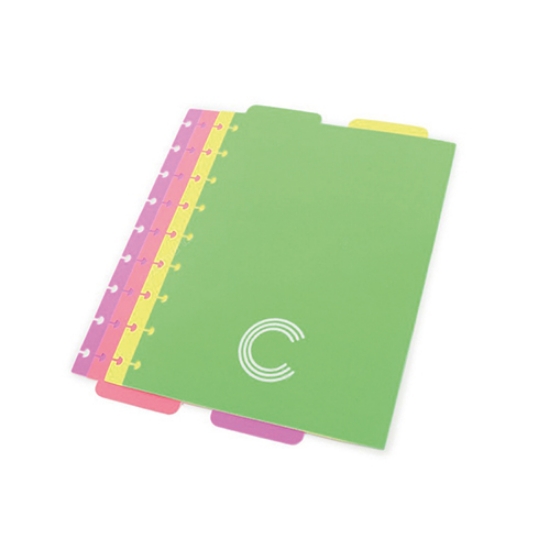 Imagem de CADERNO INTELIGENTE - DIVISORIAS PASTEL A5