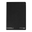 Picture of CADERNO AGRAFADO CAPA PRETA A5 80FOLHAS PAJORY PAUTADO