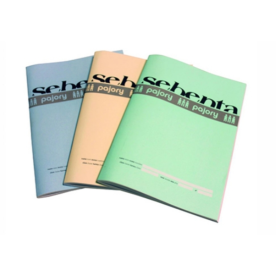 Imagem de SEBENTA ESCOLAR PAJORY A5 80FOLHAS LISO (10618)