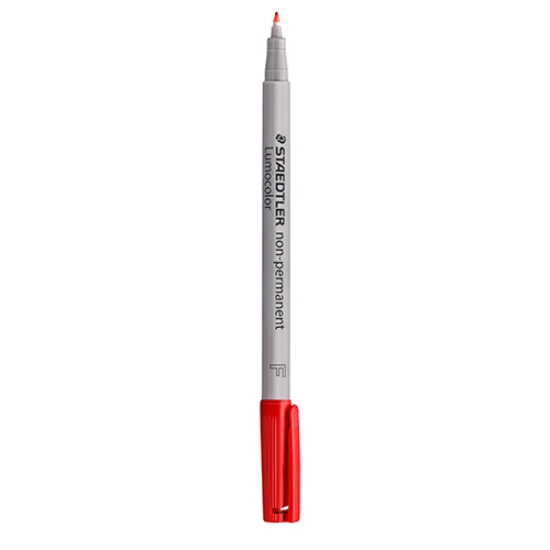 Imagem de MARC. NAO PERM. STAEDTLER LUMOCOLOR F VERMELHO 316-2