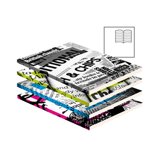 Imagem de CADERNO A4 96FOLHAS PAJORY "BOOK" PAUTADO