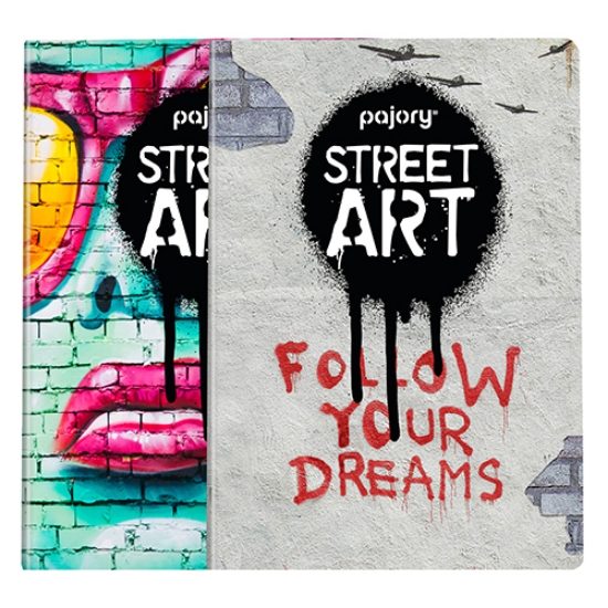 Picture of CADERNO AGRAFADO A4 48FOLHAS PAJORY STREET ART XADREZ