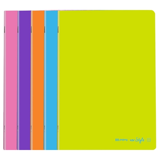 Imagem de CADERNO AGRAFADO A4 60FOLHAS PAJORY NEO:STYLE GLOSSY PAUTADO