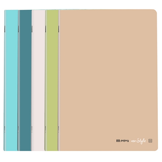 Imagem de CADERNO AGRAFADO A4 60FOLHAS PAJORY NEO:STYLE PASTEL XADREZ