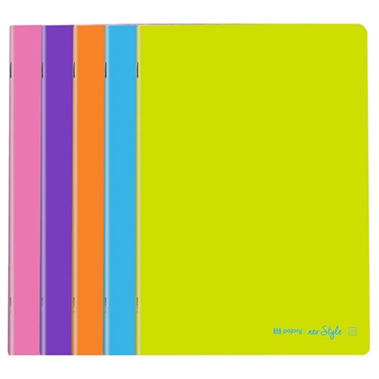 Imagem de CADERNO AGRAFADO A5 60FOLHAS PAJORY NEO:STYLE GLOSSY PAUTADO