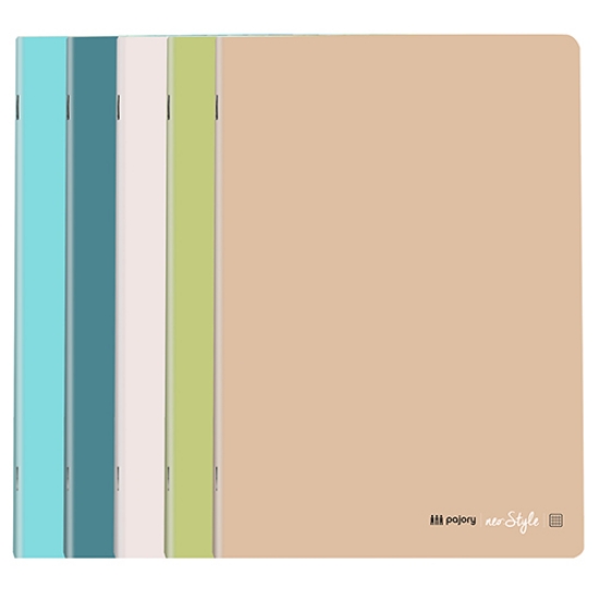 Imagem de CADERNO AGRAFADO A5 60FOLHAS PAJORY NEO:STYLE PASTEL XADREZ