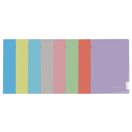 Imagem de CADERNO AGRAFADO CAPA PP A4 48FOLHAS PAJORY FLEX PASTEL XADREZ